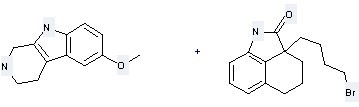 1H-Pyrido[3,4-b]indole,2,3,4,9-tetrahydro-6-methoxy- is used to produce 2a-[4-(6-Methoxy-1,3,4,9-tetrahydro-b-carbolin-2-yl)-butyl]-2a,3,4,5-tetrahydro-1H-benzo[cd]indol-2-one